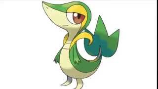 Pokemon Cries  Snivy  Servine  Serperior [upl. by Meaghan896]