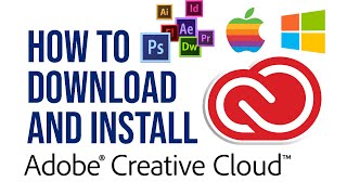 How to Install Adobe CREATIVE CLOUD APPS on Your Computer [upl. by Rosinski764]