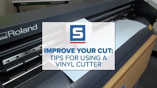 Improve Your Cut Tips For Using A Vinyl Cutter [upl. by Lenci631]