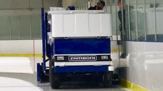 Zamboni Starting Flood [upl. by Ydnolem]