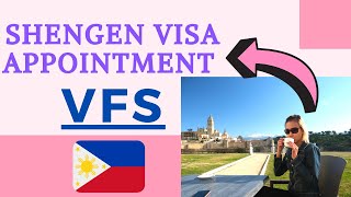 How to schedule a SCHENGEN VISA APPOINTMENT with VFS GLOBAL [upl. by Cayla]