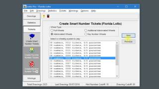 Lotto Pro Tutorial  1  Creating Your Lottery Tickets [upl. by Lodie]