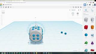 Dado en Tinkercad [upl. by Sara]