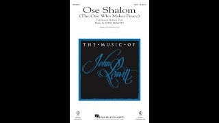 Ose Shalom SATB Choir  by John Leavitt [upl. by Keemahs]