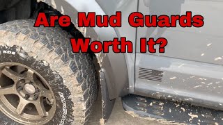 Do mud flaps even work Ford f150Raptor [upl. by Egap]