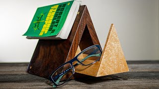 DIY Book Holder  The Perfect Woodworking Project for Book Lovers [upl. by Aninat]