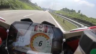 Ducati panigale V4R Top Speed 328KMH [upl. by Arait251]