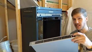 Installing the Unifi 48500w Switch  Pt 3 [upl. by Burtie]