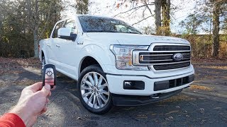 2020 Ford F150 Limited Start Up Test Drive Walkaround and Review [upl. by Yznil]