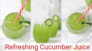 How to Make Cucumber Juice [upl. by Dearborn]