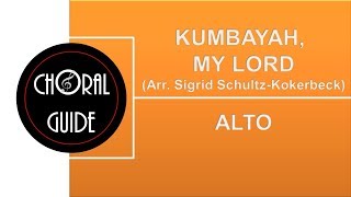 Kumbayah My Lord  ALTO [upl. by Enomar]