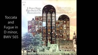 E Power Biggs Plays Bach in the Thomaskirche Vinyl [upl. by Enomaj]