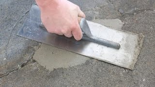 How to Repair Cracks in Concrete [upl. by Nugent]