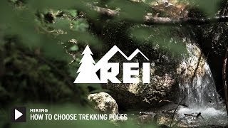 How to Choose Trekking Poles  REI [upl. by Catt]