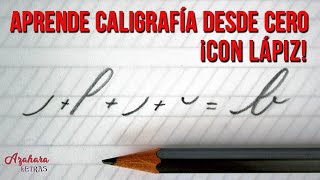 ➡️ APRENDER CALIGRAFÍA DESDE CERO  Pauta PDF [upl. by Duer]