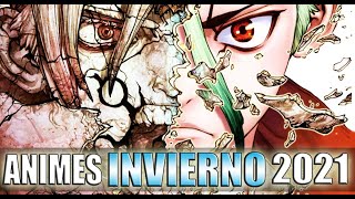 ESTRENOS ANIME INVIERNO 2021 [upl. by Beckie]