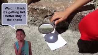 How to Burn a Paper Using Your Magnifying Glass [upl. by Vina909]