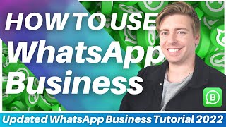 How To Use WhatsApp Business [upl. by Eerb]