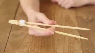 Chopstick Trick Rubber Band [upl. by Anoek]