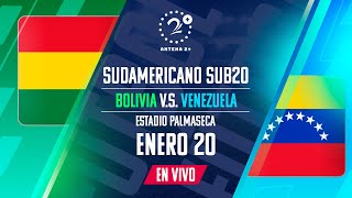 BOLIVIA VS VENEZUELA SUDAMERICANO SUB 20 EN VIVO [upl. by Idissak750]