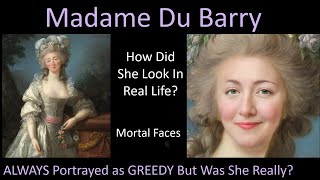 How MADAME DU BARRY looked in Real Life Louis XVs Mistress With Animations Mortal Faces [upl. by Hestia]