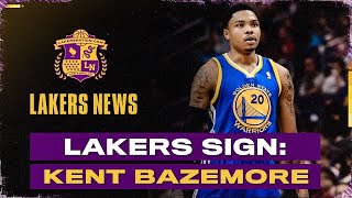 Lakers Sign Kent Bazemore [upl. by Gomer]