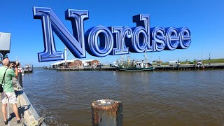 Nordsee  Dornumersiel Sandstrand Yachthafen Sonnenuhr Tagestour  4K Northsea  Germany Gopro7 [upl. by Gausman]