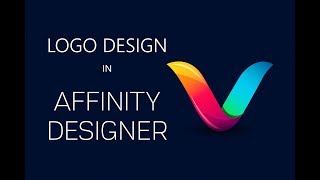 How to Create a Logo in Affinity Designer Software [upl. by Sucerdor538]