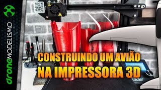 Construindo um avião na impressora 3D  Parte 1 [upl. by Teresita]