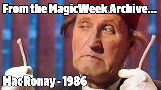 Mac Ronay  The Bob Monkhouse Show  1986 [upl. by Lubeck]