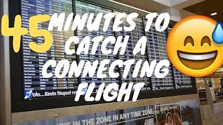 Flying Alone for the First Time  Connecting Flight Procedure  How to Catch a Connecting Flight [upl. by Koah]