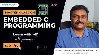 Master Class on quotEmbedded C ProgrammingquotDAY 130  M K Jeevarajan [upl. by Niraj521]