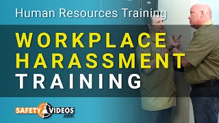 Workplace Harassment Training from SafetyVideoscom [upl. by Ahsinelg]