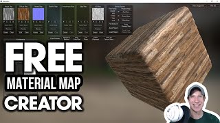 FREE TOOL For Creating PBR Material Maps from Photos  Materialize [upl. by Ollayos]