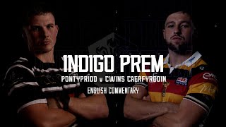 LIVE RUGBY Pontypridd v Carmarthen Quins  Indigo Prem  S4C [upl. by Grof]