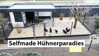 DIY  Bau eines HühnerSmarthomes  Hühnerstall Hühnergehege [upl. by Enayd]