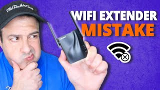 STOP making this WiFi Range Extender mistake and INSTANTLY get faster Internet [upl. by Aryt]