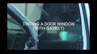 How To Install Precut Window Tint  With Gasket In [upl. by Netnert555]