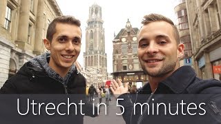 Utrecht in 5 minutes  Travel Guide  Mustsees for your city tour [upl. by Arreyt24]