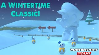 N64 Frappe Snowland Gameplay  Mario Kart Tour [upl. by Audrey]