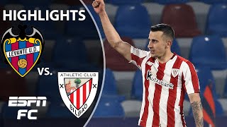 Athletic Club beat Levante to book another cup final vs Barcelona  ESPN FC Copa del Rey Highlights [upl. by Musser247]