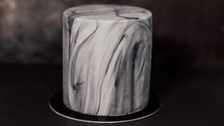 Tort MARMUROWY Dekorowanie krok po kroku  efekt marble 🎂  Sugarlady [upl. by Sherer]