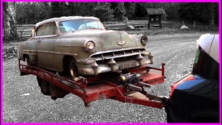 Restoration Abandoned Chevrolet Bel Air 1954 [upl. by Eelik]