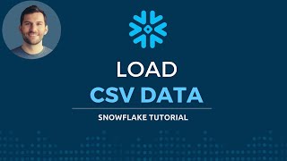 Load CSV data to create a new table in Snowflake [upl. by Daryn]