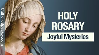 Holy Rosary  Joyful Mysteries Saturday amp Monday [upl. by Neenwahs686]