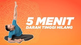 5 menit Darah Tinggi hilang  Yoga With penyogastar [upl. by Fee]