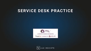 ITIL® 4 Foundation Exam Preparation Training  Service Desk Practice eLearning [upl. by Janek]