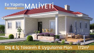 2021 Yeni Tasarımı İle Müstakil Ev Maliyeti Kendin Yap [upl. by Enneiviv526]