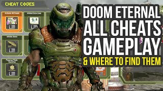 Doom Eternal Cheat Codes Gameplay amp Where To Find Them Doom Eternal Cheats [upl. by Otrebor]