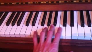 D minor harmonic scale LEFT hand  how to  ABRSM Grade 1 piano G1 [upl. by Ahseeyt]